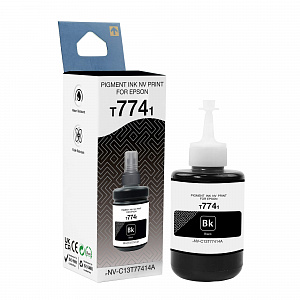 Чернила пигментные NVP T7741 (NV-C13T77414A) для Epson (140 ml) Black (в коробке) совместимые