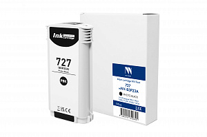 Струйный картридж NV Print 727 (NV-B3P23A) Photo Black для HP DesignJet T920/T930/T1500/T1530/T2500/T2530 (130 мл) совместимый
