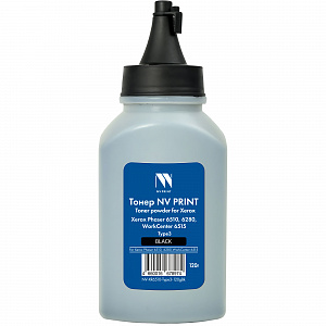 Тонер NV PRINT для Xerox Phaser 6510/6280/WC 6515 Type3 (120г) Black совместимый