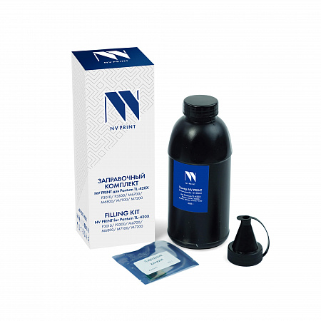 Заправочный комплект NVP для Pantum TL-420X P3300/M6700/M7100 (тонер 200 г + чип многоразовый) совместимый