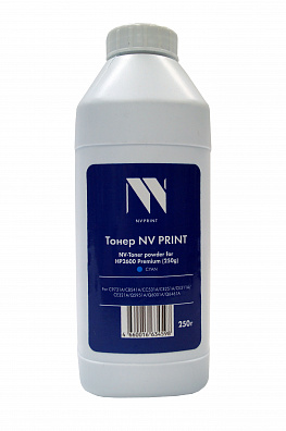 Тонер NV PRINT для HP 2600 Premium (250 г) Cyan совместимый