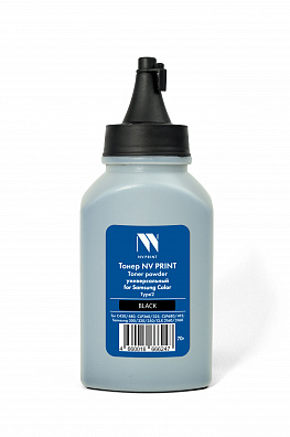 Тонер NVP для Samsung Color универсальный Type2 (70г) Black совместимый