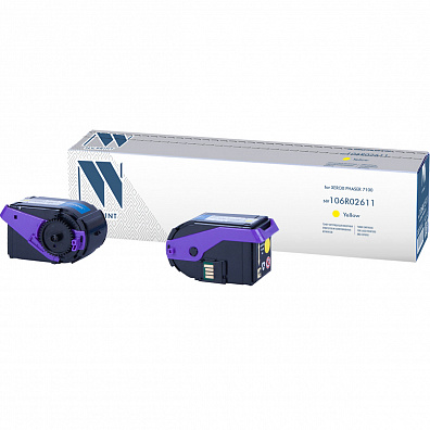 Картридж NVP совместимый NV-106R02611 Yellow (2шт)