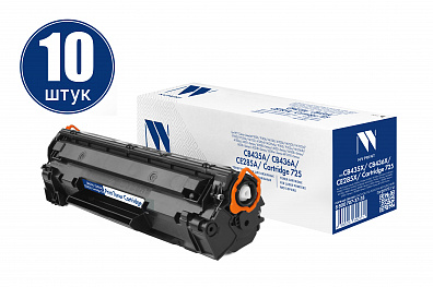 Картридж NVP совместимый NV-CB435A/CB436A/CE285A/NV-725 UNIV-SET10