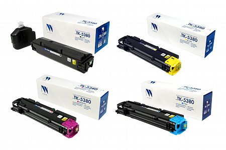 Комплект картриджей NVP совместимых NV-TK-5380 CMYK