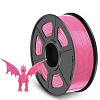 Филамент NV PRINT PETG Pink Розовый для 3D печати диаметр 1.75мм масса 1 кг