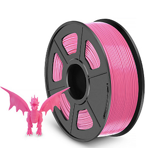 Филамент NV PRINT PETG Pink Розовый для 3D печати диаметр 1.75мм масса 1 кг