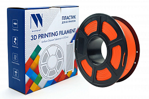 Филамент NV PRINT PLA+ Sunny Orange "Солнечно-оранжевый" для 3D печати диаметр 1.75мм    масса 1 кг
