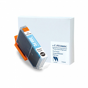 Струйный картридж NV Print C-PFI300 PC для Canon imagePROGRAF PRO-300 совместимый