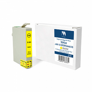 Струйный картридж NV Print T0924 (NV-C13T09244A10) Yellow для Epson Stylus C91/CX4300/T26/TX106/TX109/TX119 (13.5 мл) совместимый