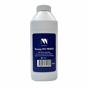 Тонер + девелопер NV PRINT для Xerox Phaser 6510/6280/WC 6515 Premium (250г) Cyan совместимый