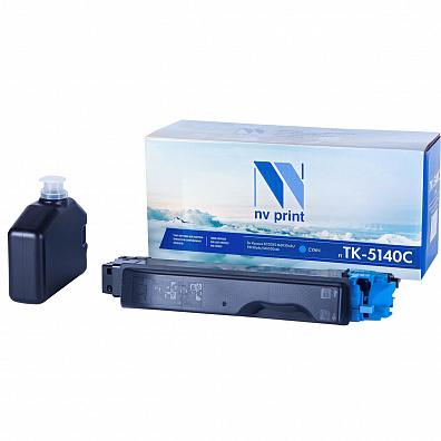 Картридж NVP совместимый NV-TK-5140 Cyan