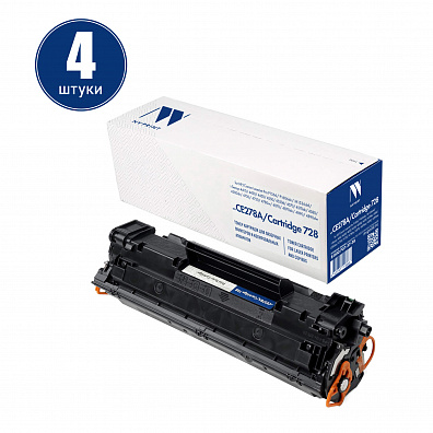 Картридж NVP совместимый NV-CE278A/NV-728 UNIV-SET4