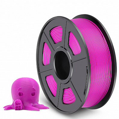 Филамент NV PRINT PLA Fuchsia Фуксия для 3D печати диаметр 1.75мм    масса 1 кг