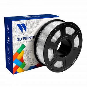 Филамент NV PRINT TPU Trans. для 3D печати "прозрачный"  диаметр 1.75мм   масса 0,5 кг