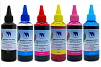 Чернила NV PRINT универсальные на водной основе для аппаратов Epson, комплект 6 цветов по 100 мл совместимые