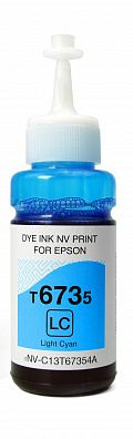 Чернила NV PRINT T6735 для Epson L800/L1800 (70 ml) Light Cyan совместимые