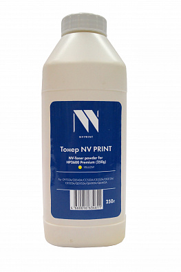 Тонер NV PRINT для HP 2600 Premium (250 г) Yellow совместимый