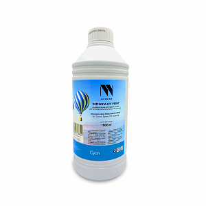 Чернила NVP универсальные на водной основе для Сanon, Epson, НР, Lexmark (1000 ml) Cyan совместимые