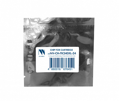 Чип NVP для картриджа Катюша TK240XL (24шт) P140/M140/M240 (12К) совместимый