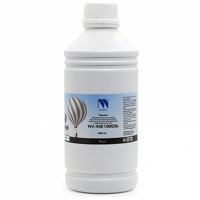 Чернила NV PRINT сублимационные для аппаратов Epson, Mimaki, Mutoh, Roland (1000ml) Black