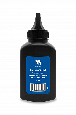 Тонер NVP для Panasonic KX-MB1500 (KX-FAT400A/410A) Type2 (70г) совместимый
