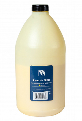 Тонер NV PRINT для HP 252 / 452 / 552 / M254 Type1 (1кг) Yellow совместимый