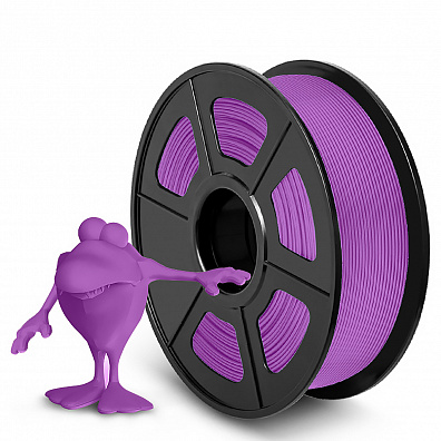 Филамент NV PRINT PLA Matte Purple Фиолетовый для 3D печати диаметр 1.75мм    масса 1 кг
