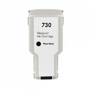 Струйный картридж NV Print 730 (NV-P2V73A) Photo Black для HP DesignJet T1700, T1600, T2600 (300 мл) совместимый
