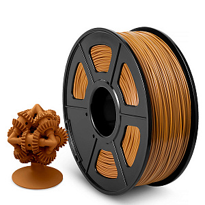 Филамент NV PRINT ABS Coffee для 3D печати "кофейный" диаметр 1.75мм  масса 1 кг