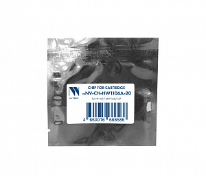 Чип NVP для картриджа HP W1106A (20шт) для HP 107, MFP 135/137 (1K) совместимый