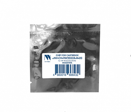 Чип NVP для HP W2033X (415X) Magenta (20шт) (6K) совместимый