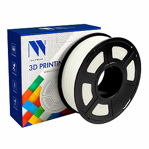 Филамент NV PRINT TPU White Белый для 3D печати диаметр 1.75мм,   масса 1,0 кг