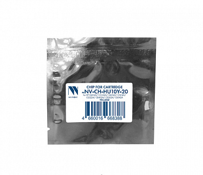 Чип NVP универсальный для HP CE412A, CC532A, CE312A, CF212A, CE322A, CE402A, CE262A, CB542A Yellow (20шт) совместимый