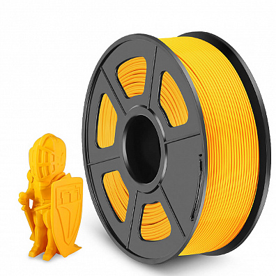 Филамент NV PRINT PLA+ Light Gold светло-золотой для 3D печати диаметр 1.75мм  длина 330 метров  масса 1 кг