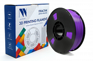 Филамент NV PRINT ABS Violet для 3D печати, темно-фиолетовый , диаметр 1.75мм  масса 1 кг