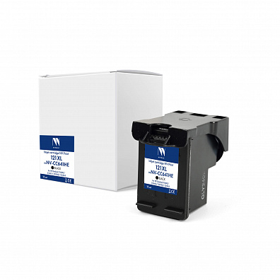 Струйный картридж NVP 121XL (NV-CC641HE) Black для HP DeskJet D1600/D1663/D2500/D2563 (18 мл) совместимый