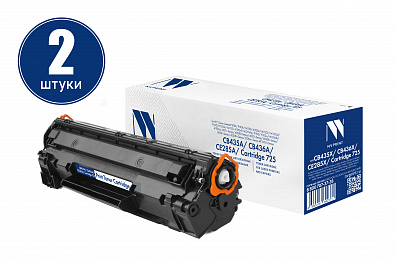 Картридж NVP совместимый NV-CB435A/CB436A/CE285A/NV-725 UNIV-SET2