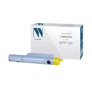 Картридж NVP совместимый NV-106R01220 Yellow