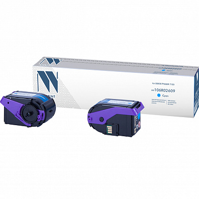 Картридж NVP совместимый NV-106R02609 Cyan (2шт)