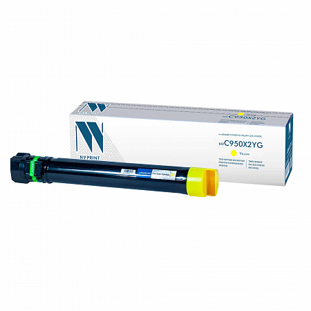 Картридж NVP совместимый Lexmark C950X2YG Yellow (ОГРАНИЧЕНИЕ ПО ПРОШИВКАМ)