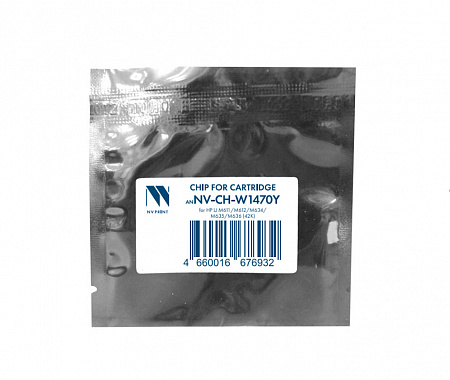Чип NVP для HP W1470Y (10 шт) для HP LJ M611/M612/M634/M635/M636 (42K) совместимый