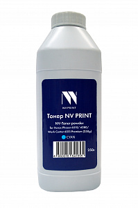 Тонер + девелопер NV PRINT для Xerox Phaser 6510/6280/WC 6515 Premium (250г) Cyan совместимый