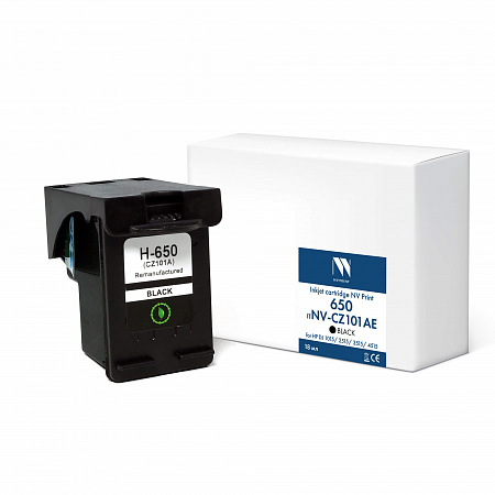 Струйный картридж NVP 650 (NV-CZ101AE) Black для HP DJ 1015/2515/3515/4515 (18 мл) совместимый