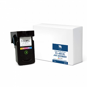 Струйный картридж NVP CL-441XL (NV-5220B001) Color для Canon Pixma MG2140/MG3140 (18 мл) совместимый