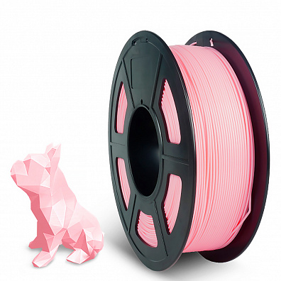 Филамент NV PRINT PLA+ Sakura Pink "Розовая Сакура" для 3D печати диаметр 1.75мм    масса 1 кг