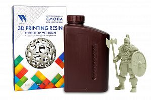 Фотополимерная смола NV PRINT ABS Like Resin Clear для 3D печати 1 кг (бут)