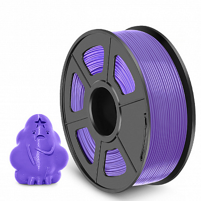 Филамент NV PRINT PETG Purple Фиолетовый для 3D печати диаметр 1.75мм масса 1 кг