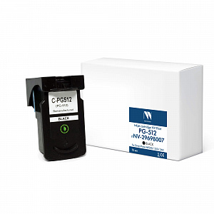 Струйный картридж NVP PG-512 (NV-2969B007) Black для Canon Pixma MP240/250/260 (15 мл) совместимый