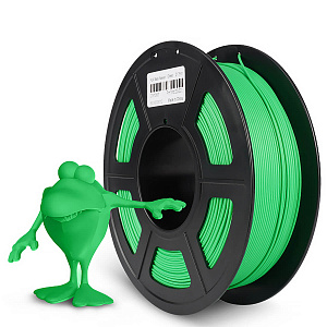 Филамент NV PRINT PLA Matte Green матовый зеленый для 3D печати диаметр 1.75мм  длина 330 метров  масса 1 кг